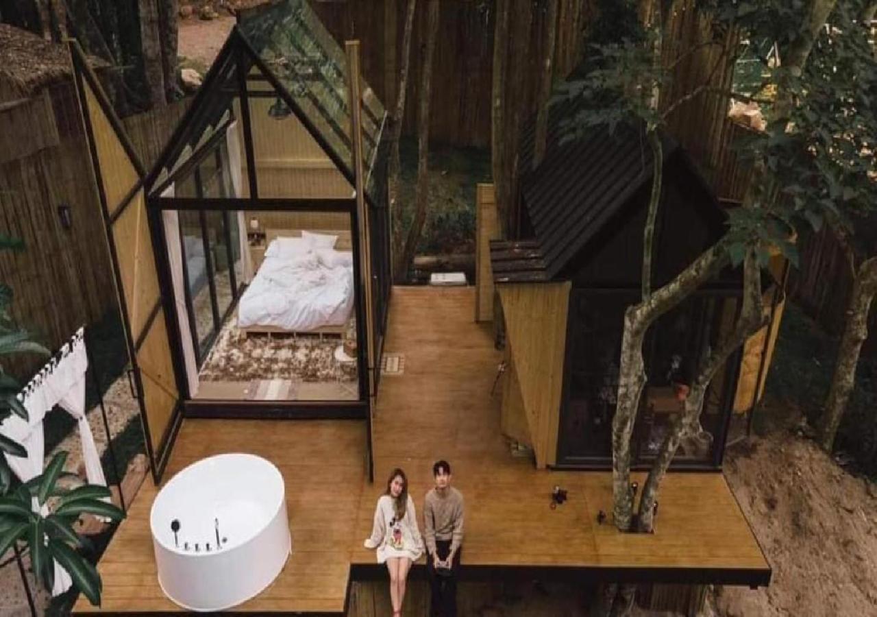 Hotel Morning Star Glamping à Ban Pok Nai Extérieur photo