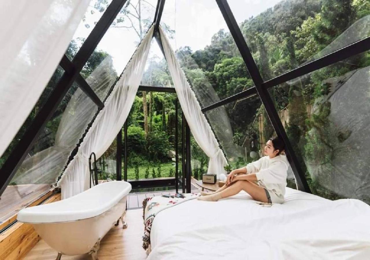 Hotel Morning Star Glamping à Ban Pok Nai Extérieur photo