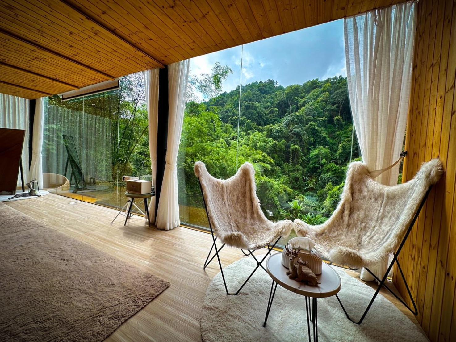 Hotel Morning Star Glamping à Ban Pok Nai Extérieur photo