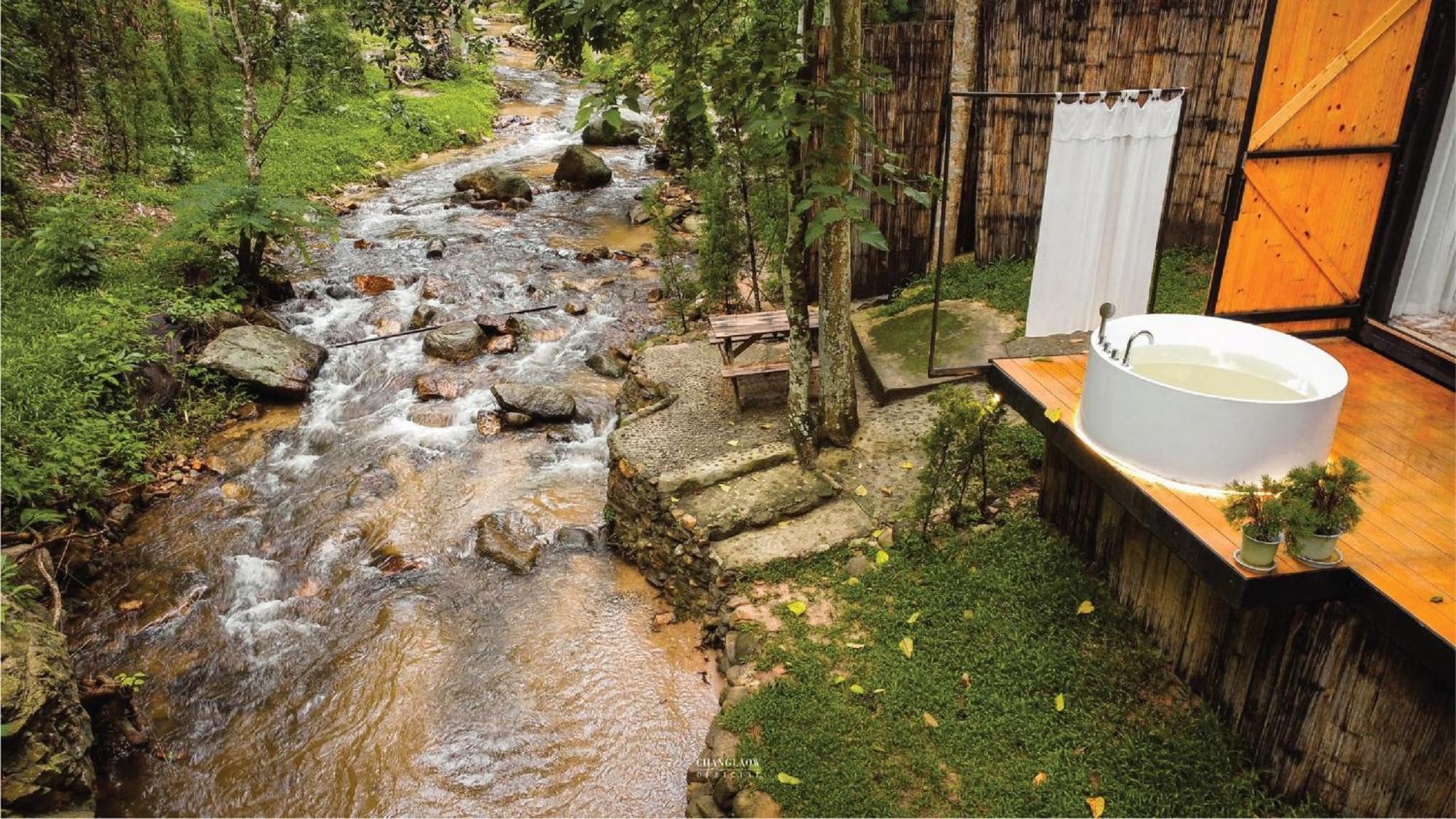 Hotel Morning Star Glamping à Ban Pok Nai Extérieur photo