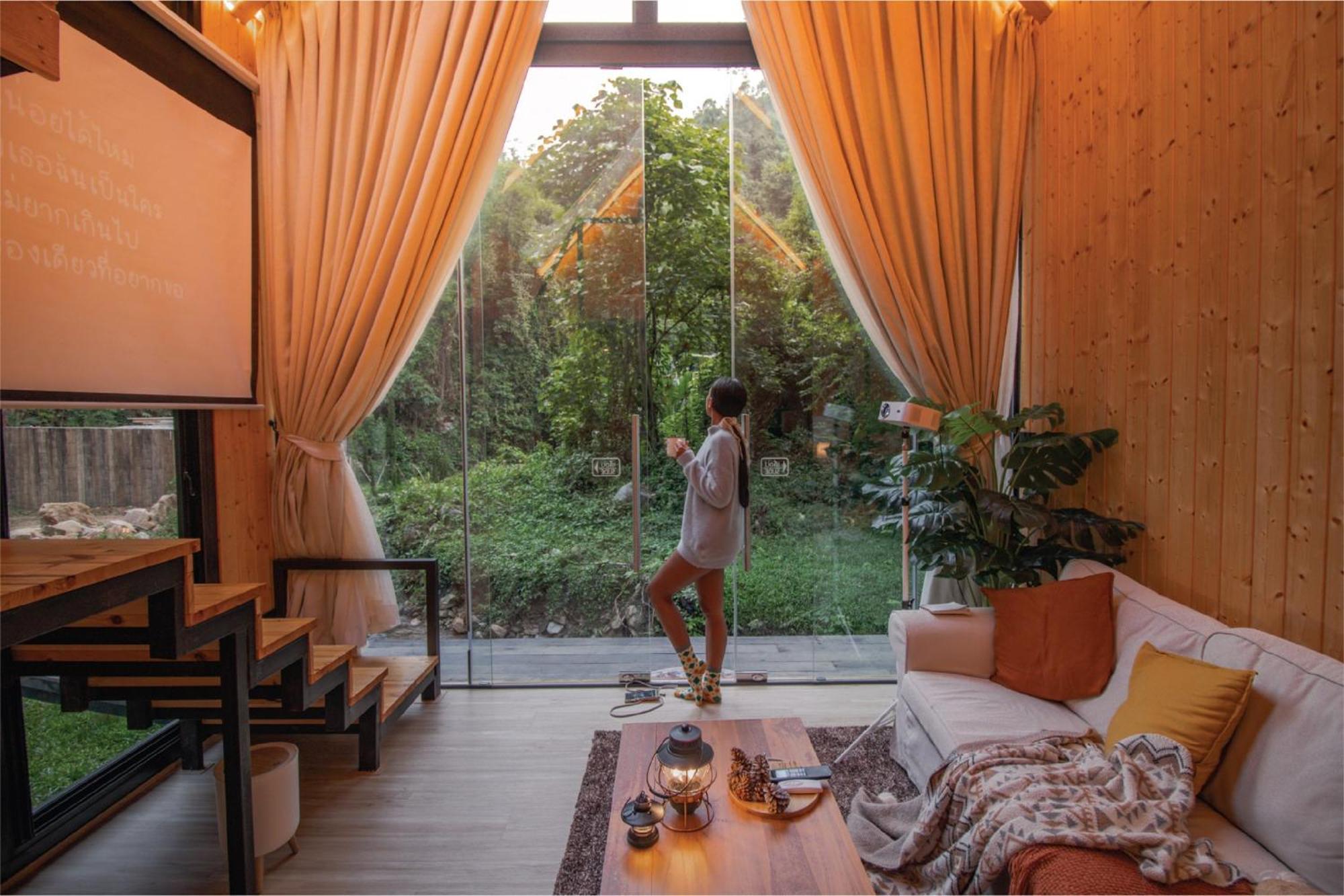 Hotel Morning Star Glamping à Ban Pok Nai Extérieur photo