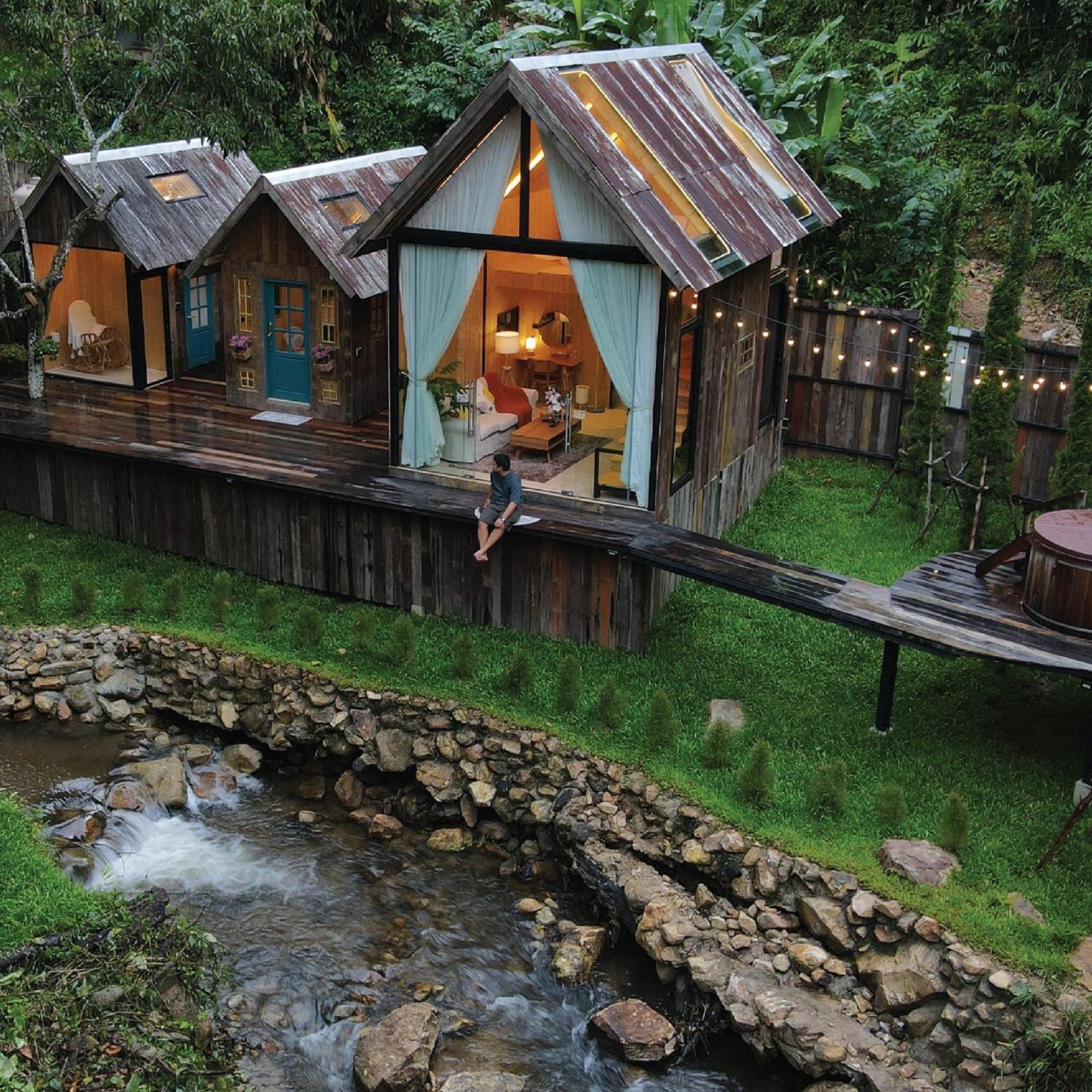 Hotel Morning Star Glamping à Ban Pok Nai Extérieur photo