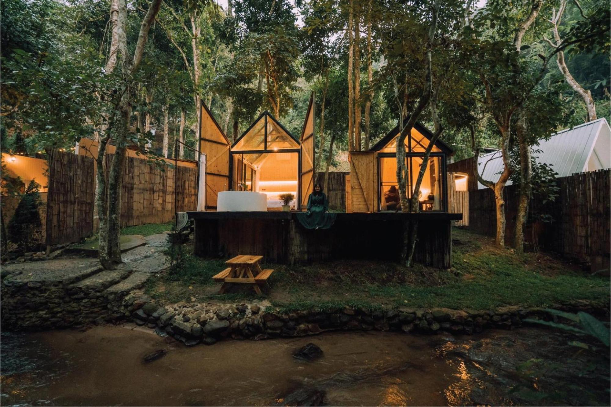 Hotel Morning Star Glamping à Ban Pok Nai Extérieur photo